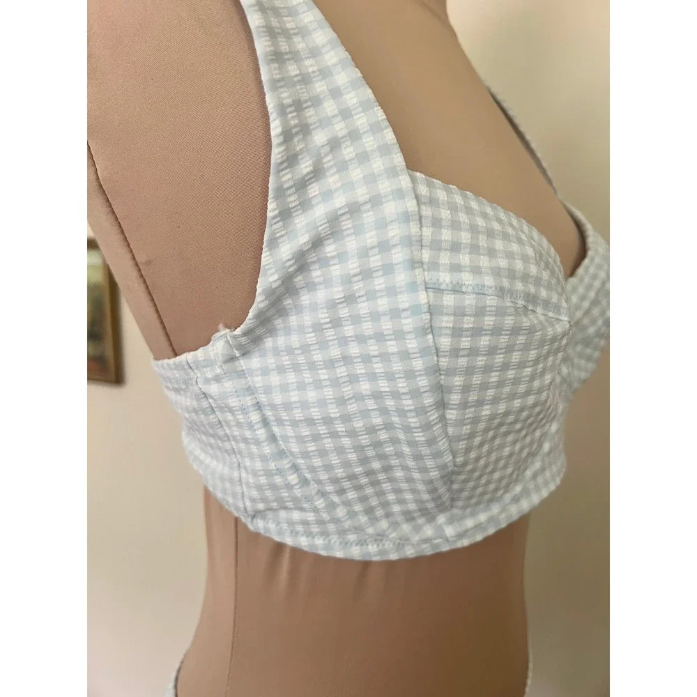Victorias Secret Gingham Balconette Bikini Set